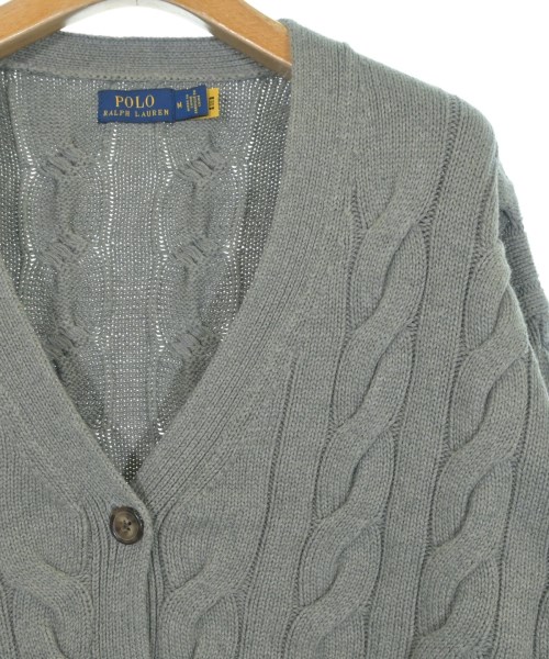 Polo Ralph Lauren（ポロラルフローレン）カーディガン グレー サイズ:M レディース/2200640156015
