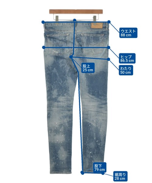 Polo Ralph Lauren（ポロラルフローレン）デニムパンツ 青 サイズ:31(XL位) レディース/2200640306045