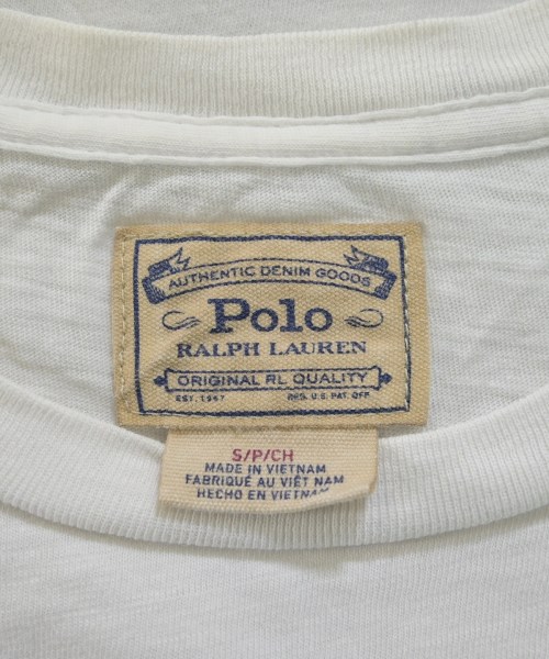 Polo Ralph Lauren（ポロラルフローレン）Tシャツ・カットソー 白 サイズ:S レディース/2200642017031