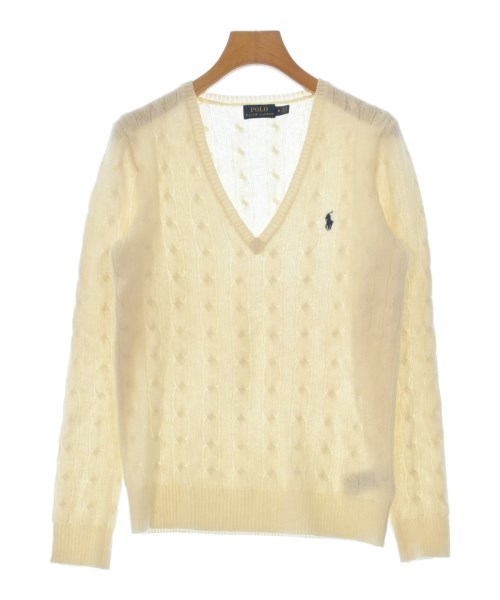 Polo Ralph Lauren(ポロラルフローレン)ニット・セーター 白 サイズ:M/2200625408467