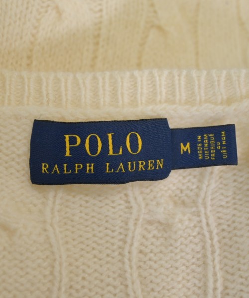 Polo Ralph Lauren（ポロラルフローレン）ニット・セーター 白 サイズ:M レディース/2200625408467