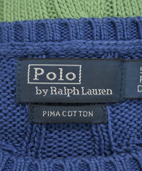 Polo Ralph Lauren（ポロラルフローレン）ニット・セーター 青 サイズ:S レディース/2200634081125