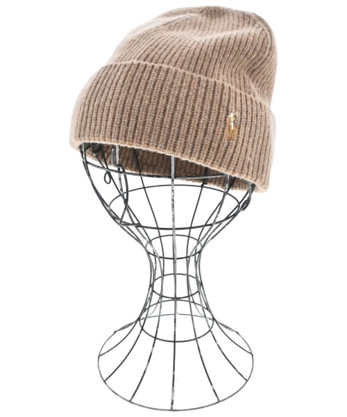 Polo Ralph Lauren(ポロラルフローレン)ニットキャップ・ビーニー ベージュ サイズ:ONE/2200643023116