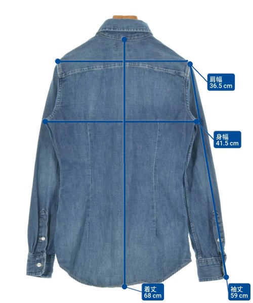 Polo Ralph Lauren（ポロラルフローレン）カジュアルシャツ 青 サイズ:XS レディース/2200633645076