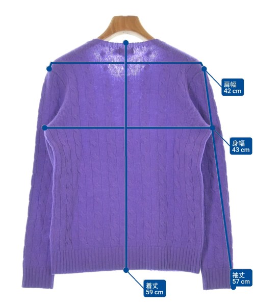 Polo Ralph Lauren（ポロラルフローレン）ニット・セーター 紫 サイズ:M レディース/2200644835015