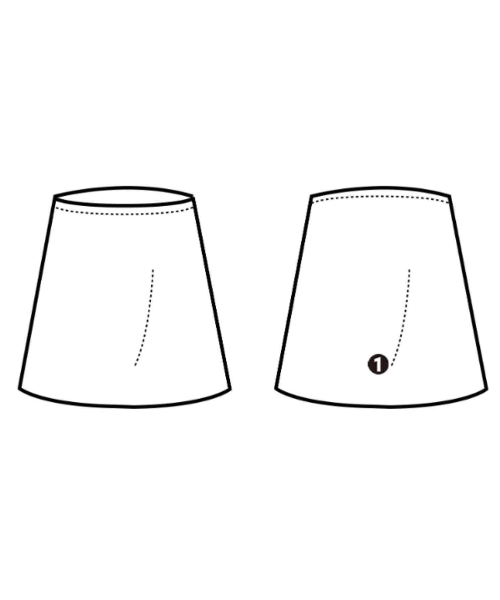 Polo Ralph Lauren（ポロラルフローレン）ひざ丈スカート 黒 サイズ:0(XS位) レディース/2200621451078