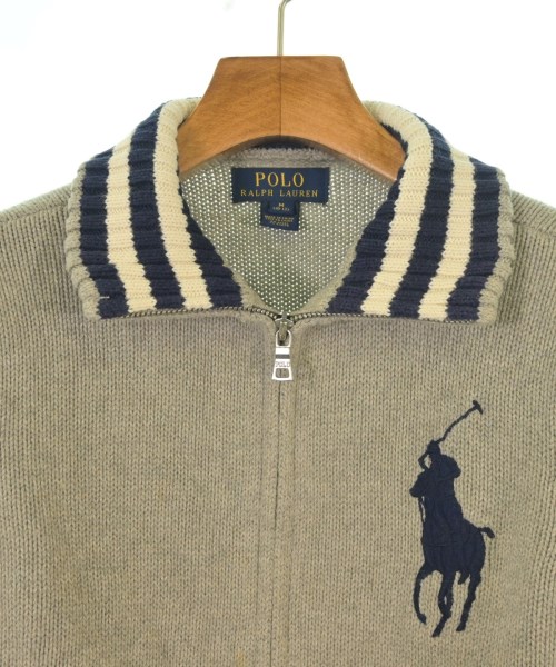 Polo Ralph Lauren（ポロラルフローレン）ニット グレー サイズ:M(130cm位) キッズ/2200622016047
