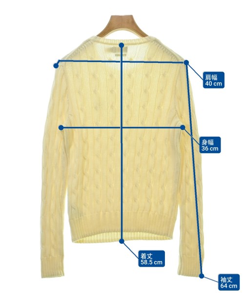 Polo Ralph Lauren（ポロラルフローレン）ニット・セーター 白 サイズ:M レディース/2200622548012
