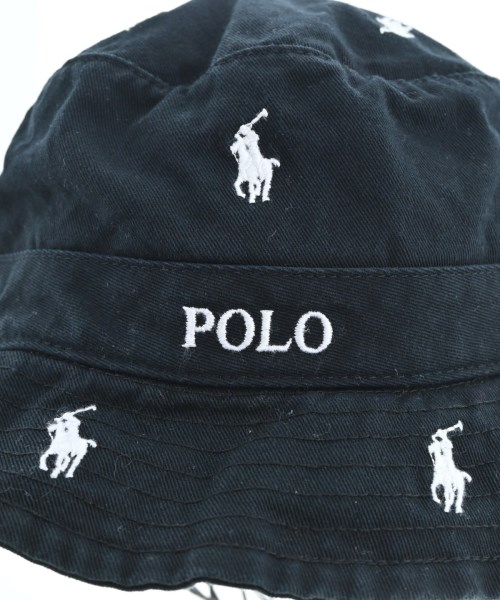 Polo Ralph Lauren（ポロラルフローレン）ハット 黒 サイズ:- レディース/2200607871111