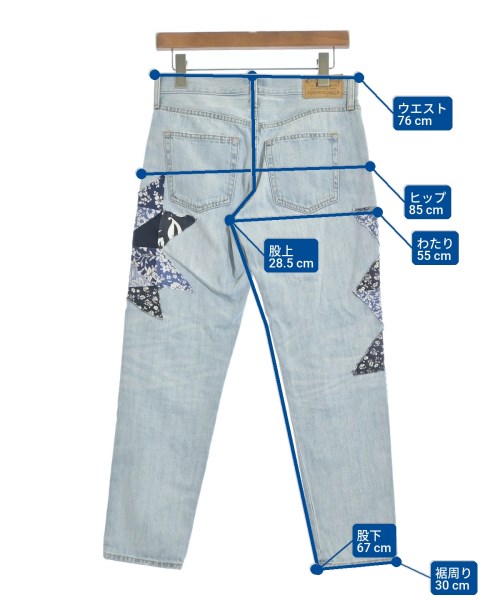 Polo Ralph Lauren（ポロラルフローレン）デニムパンツ 青 サイズ:25(S位) レディース/2200626998158