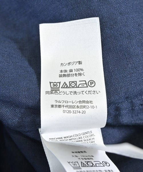 Polo Ralph Lauren（ポロラルフローレン）カジュアルシャツ 紺 サイズ:S レディース/2200626127046