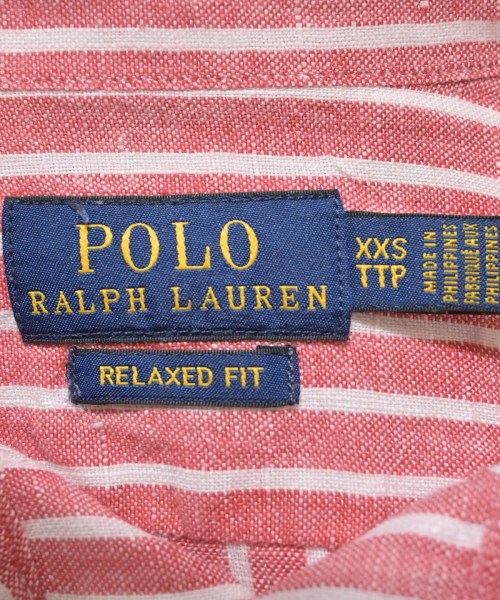 Polo Ralph Lauren（ポロラルフローレン）カジュアルシャツ 赤 サイズ:XXS レディース/2200627139024