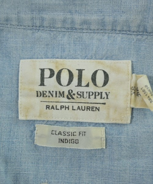 RALPH LAUREN DENIM&SUPPLY（ラルフローレンデニムアンドサプライ）カジュアルシャツ 青 サイズ:XS レディース/2200616873281