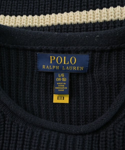 Polo Ralph Lauren（ポロラルフローレン）ニット 紺 サイズ:14T(150cm位) キッズ/2200619989064