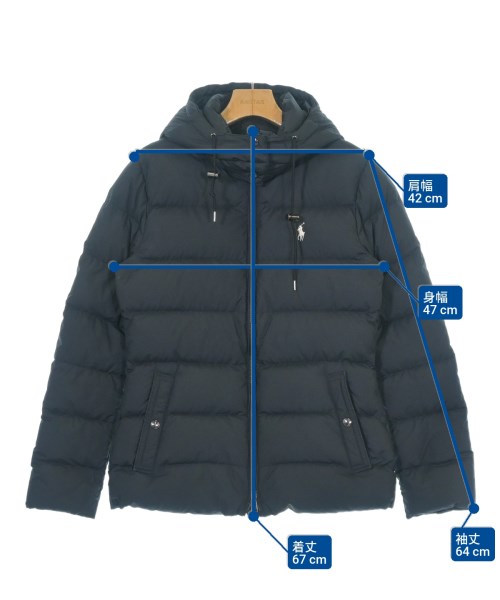 Polo Ralph Lauren（ポロラルフローレン）ダウンジャケット/ダウンベスト 黒 サイズ:S レディース/2200629840027