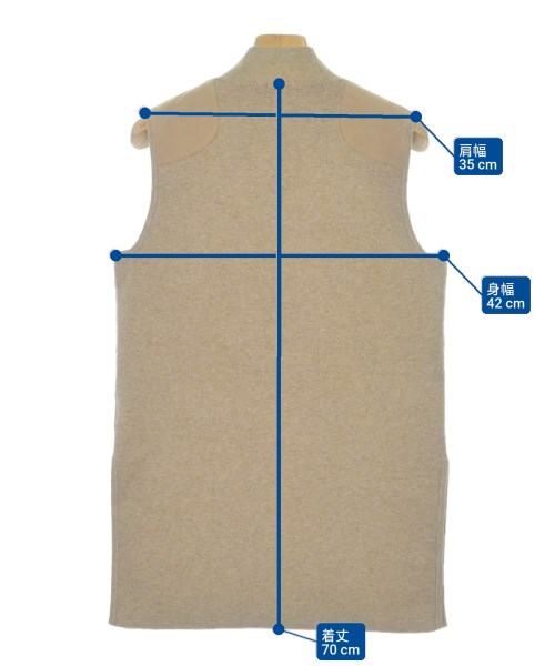 Polo Ralph Lauren（ポロラルフローレン）ベスト ベージュ サイズ:S レディース/2200633947019