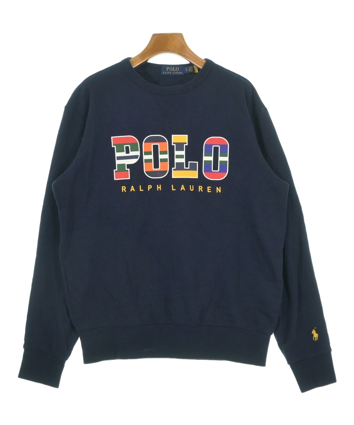 タグ付き新品⭐定番 ポロラルフローレン ポニー スウェット 霜降りグレー XS Polo Ralph Lauren（ポロラルフローレン）スウェット 紺 サイズ