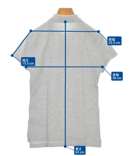 Polo Ralph Lauren（ポロラルフローレン）ポロシャツ グレー サイズ:XS レディース/2200612594050
