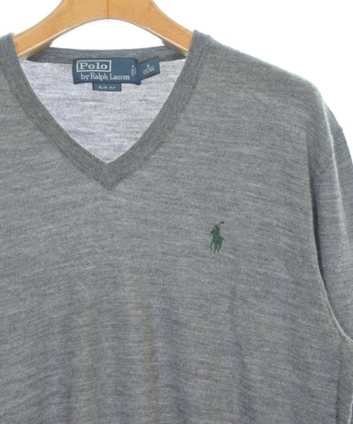 Polo Ralph Lauren（ポロラルフローレン）ニット・セーター グレー サイズ:M レディース/2200613448079