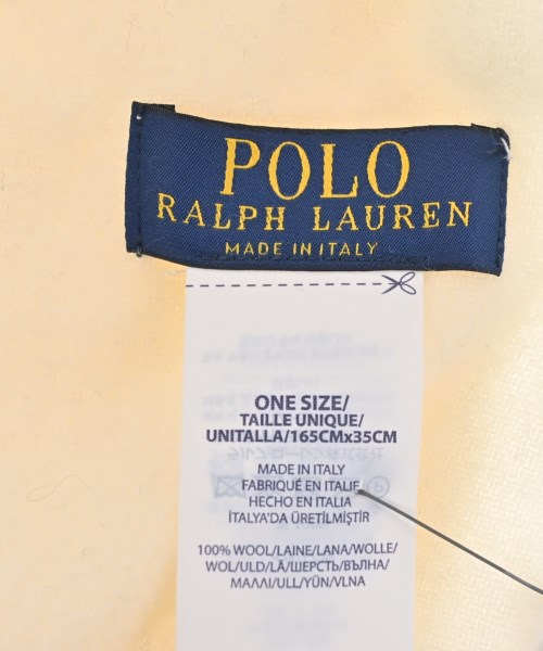 Polo Ralph Lauren（ポロラルフローレン）マフラー 白 サイズ:- レディース/2200616239018