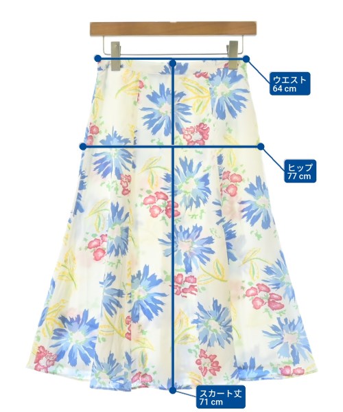 Polo Ralph Lauren（ポロラルフローレン）ロング・マキシ丈スカート 白 サイズ:00(XXS位) レディース/2200618558049