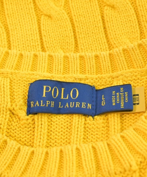Polo Ralph Lauren（ポロラルフローレン）ニット・セーター 黄 サイズ:L レディース/2200618787029