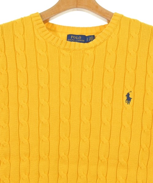 Polo Ralph Lauren（ポロラルフローレン）ニット・セーター 黄 サイズ:L レディース/2200618787029
