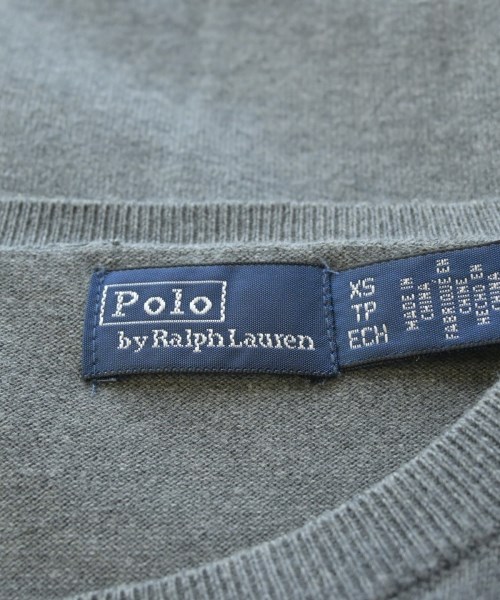Polo Ralph Lauren（ポロラルフローレン）ニット・セーター グレー サイズ:XS レディース/2200618967049