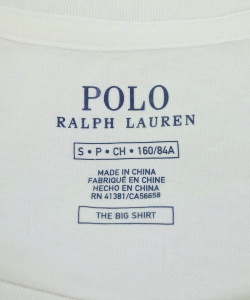 Polo Ralph Lauren（ポロラルフローレン）Tシャツ・カットソー 白 サイズ:S レディース/2200619670160