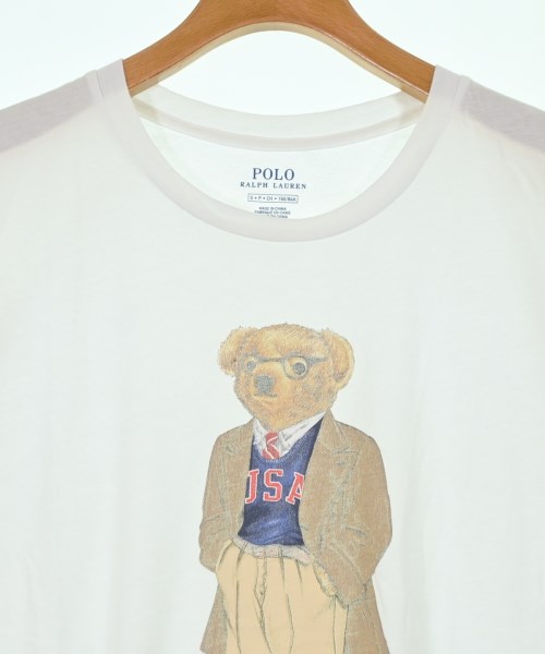 Polo Ralph Lauren（ポロラルフローレン）Tシャツ・カットソー 白 サイズ:S レディース/2200619670160