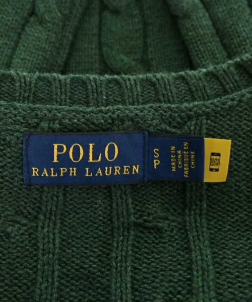 Polo Ralph Lauren（ポロラルフローレン）ニット・セーター 緑 サイズ:S レディース/2200605232020