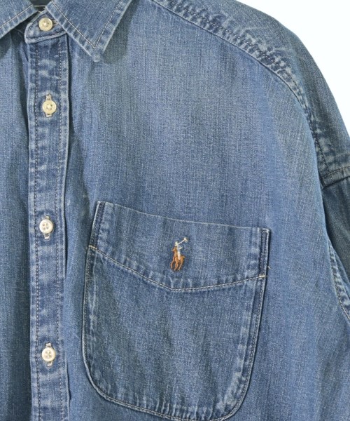 Polo Ralph Lauren（ポロラルフローレン）カジュアルシャツ 青 サイズ:S レディース/2200600849117