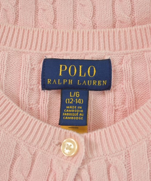 Polo Ralph Lauren（ポロラルフローレン）ニット ピンク サイズ:140(11T-12T) キッズ/2200606583176