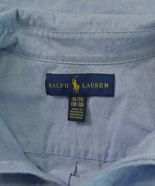 Polo Ralph Lauren（ポロラルフローレン）シャツ 青 サイズ:170(17T-18T) キッズ/2200605738034