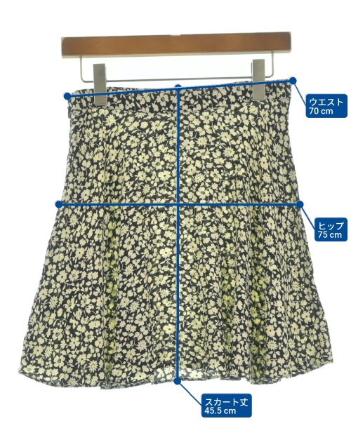 Polo Ralph Lauren（ポロラルフローレン）ミニスカート 黒 サイズ:2(M位) レディース/2200608344041