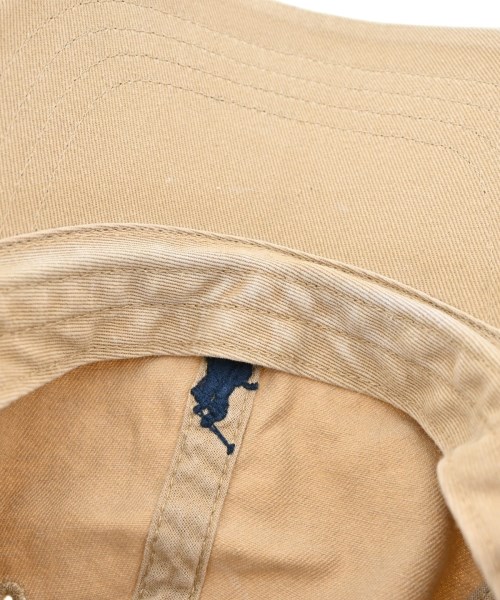 Polo Ralph Lauren（ポロラルフローレン）キャップ ベージュ サイズ:ONE レディース/2200608896052
