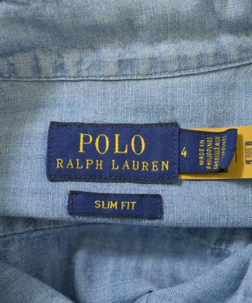 Polo Ralph Lauren（ポロラルフローレン）カジュアルシャツ 青 サイズ:4(M位) レディース/2200607092035