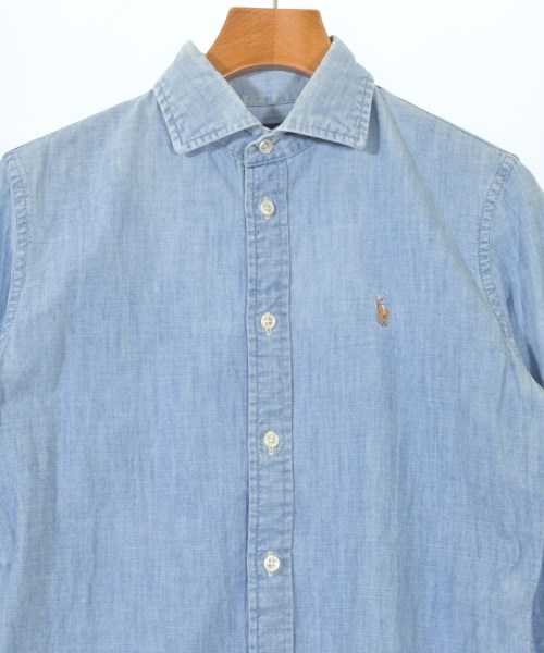 Polo Ralph Lauren（ポロラルフローレン）カジュアルシャツ 青 サイズ:4(M位) レディース/2200607092035