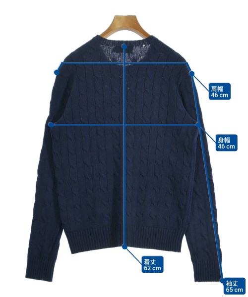 Polo Ralph Lauren（ポロラルフローレン）ニット・セーター 紺 サイズ:XS レディース/2200673280077