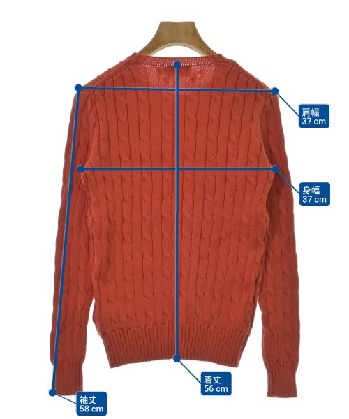 Polo Ralph Lauren（ポロラルフローレン）ニット・セーター オレンジ サイズ:XS レディース/2200675290029