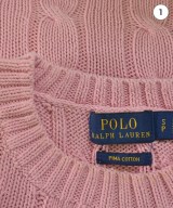 Polo Ralph Lauren（ポロラルフローレン）ニット・セーター ピンク サイズ:S レディース/2200671796334
