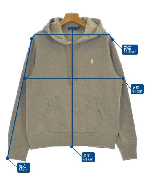 Polo Ralph Lauren（ポロラルフローレン）パーカー グレー サイズ:L レディース/2200674557062