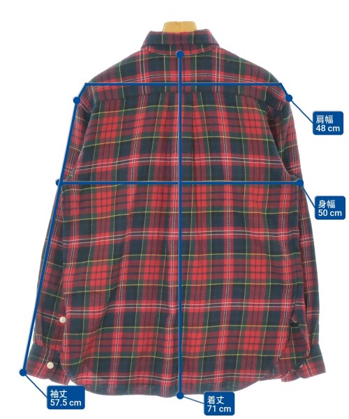 Polo Ralph Lauren（ポロラルフローレン）カジュアルシャツ 赤 サイズ:S レディース/2200655630340