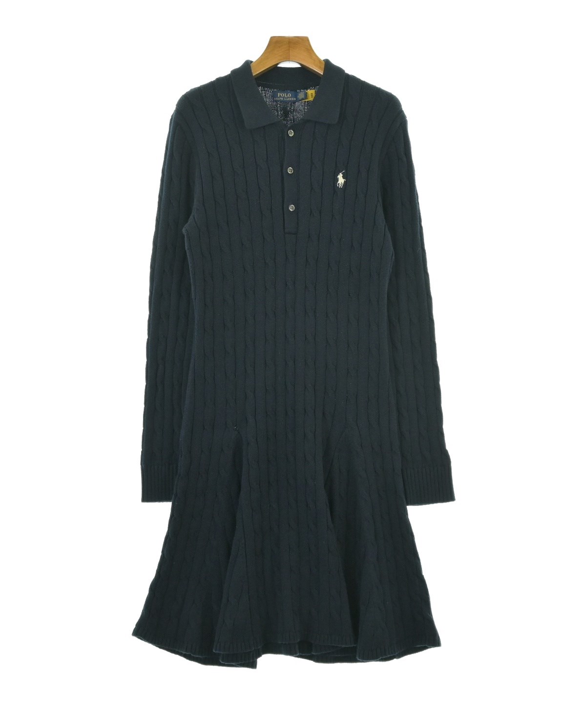 Polo Ralph Lauren（ポロラルフローレン）ワンピース 紺 サイズ:M