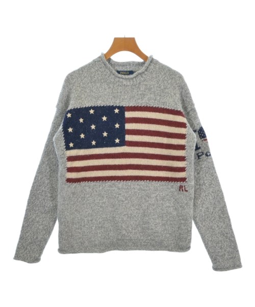 Polo Ralph Lauren(ポロラルフローレン)ニット・セーター グレー サイズ:XS/2200680674197