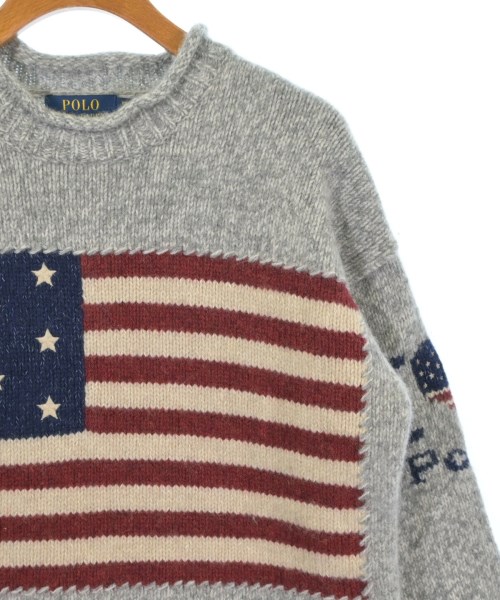Polo Ralph Lauren（ポロラルフローレン）ニット・セーター グレー サイズ:XS レディース/2200680674197