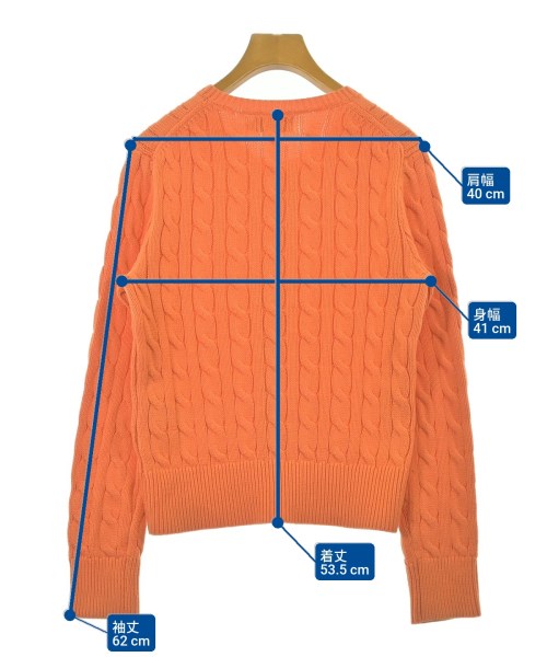 Polo Ralph Lauren（ポロラルフローレン）カーディガン オレンジ サイズ:M レディース/2200680476166