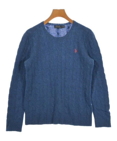 Polo Ralph Lauren(ポロラルフローレン)ニット・セーター 青 サイズ:S/2200681432031