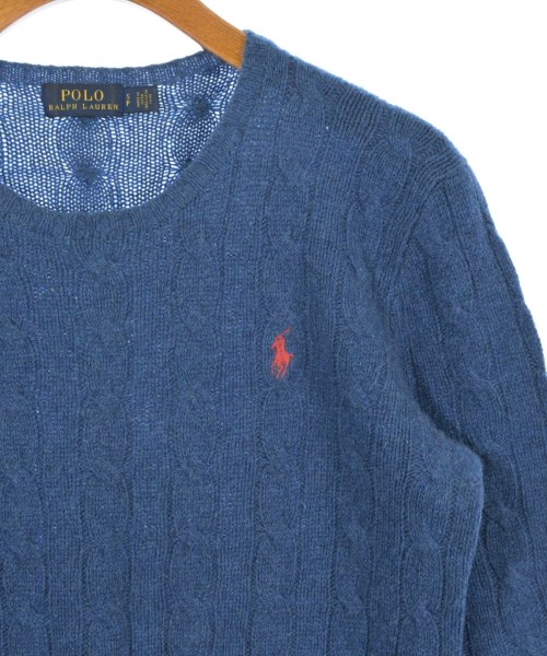 Polo Ralph Lauren（ポロラルフローレン）ニット・セーター 青 サイズ:S レディース/2200681432031