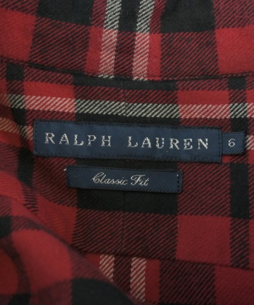 Ralph Lauren（ラルフローレン）カジュアルシャツ 赤 サイズ:6(M位) レディース/2200633855222